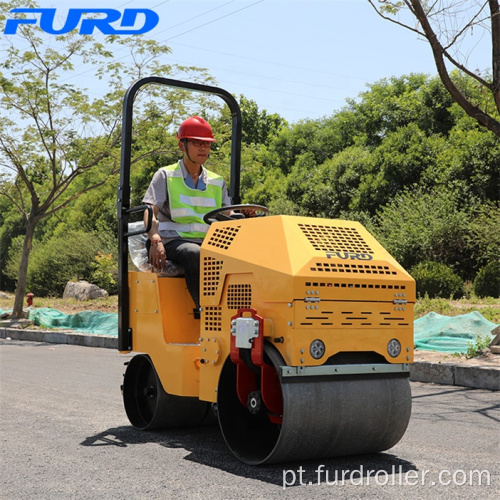 Rolo compactador pequeno da máquina 800kg da construção